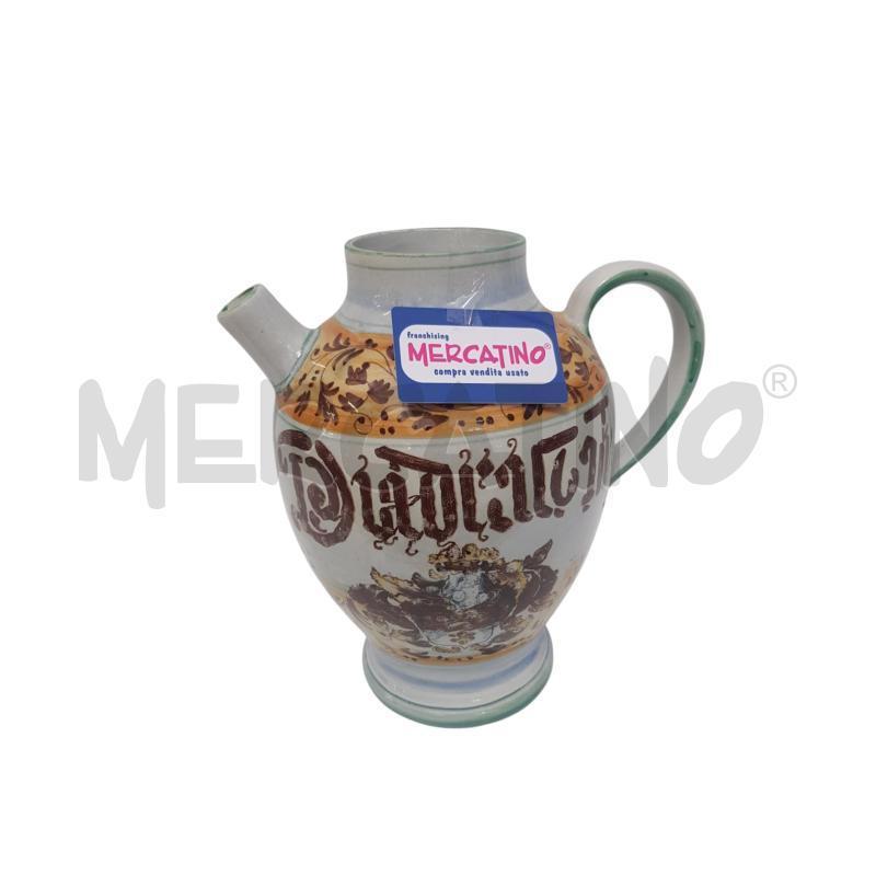 ANFORA DECORO MARRONE / AZZURRO | Mercatino dell'Usato Cesena 1