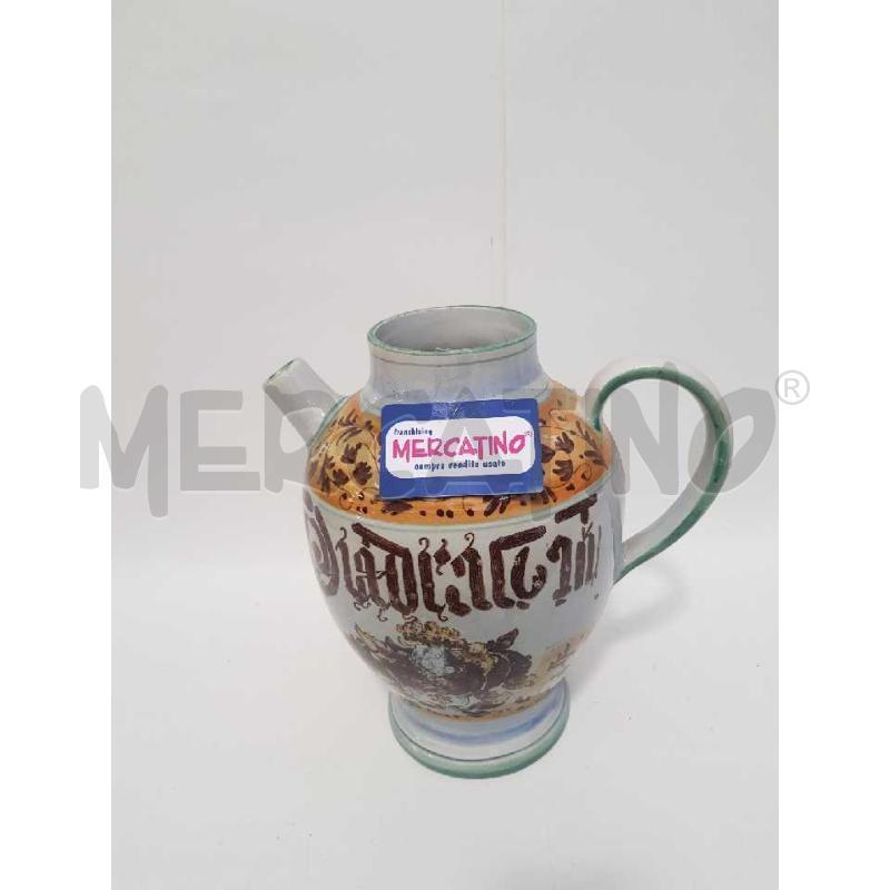 ANFORA DECORO MARRONE / AZZURRO | Mercatino dell'Usato Cesena 2