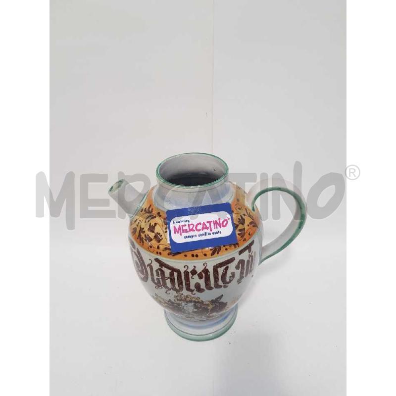ANFORA DECORO MARRONE / AZZURRO | Mercatino dell'Usato Cesena 4