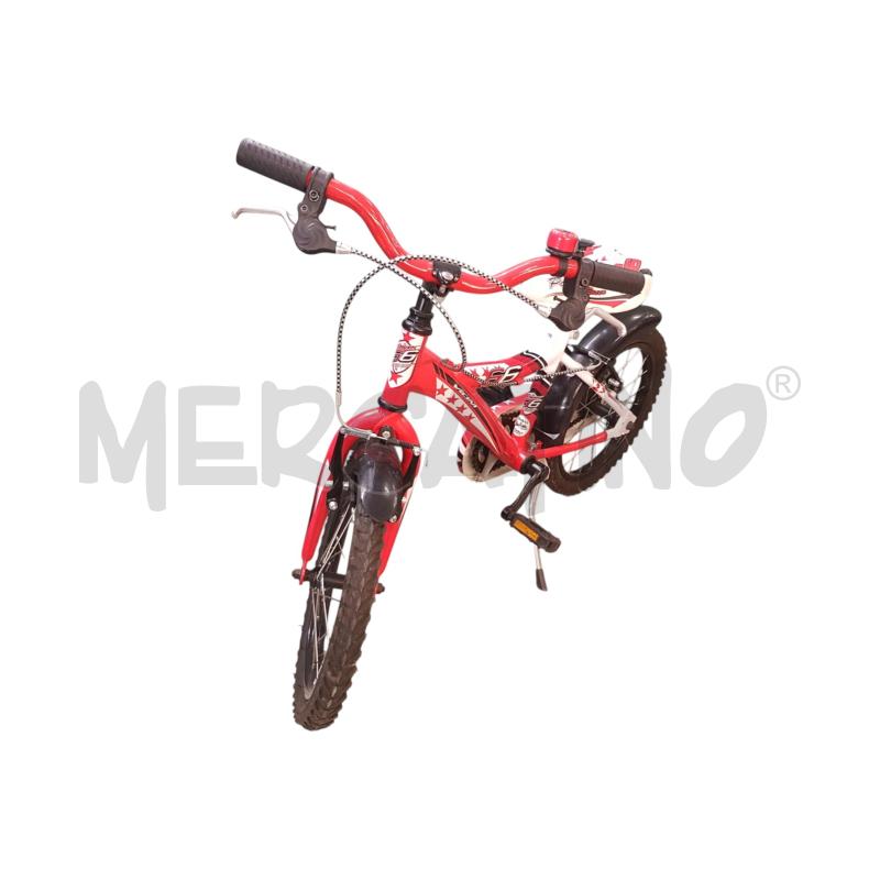 BICICLETTA  BAMBINO 16 VICINI ROSSA BIANCA | Mercatino dell'Usato Cesena 1