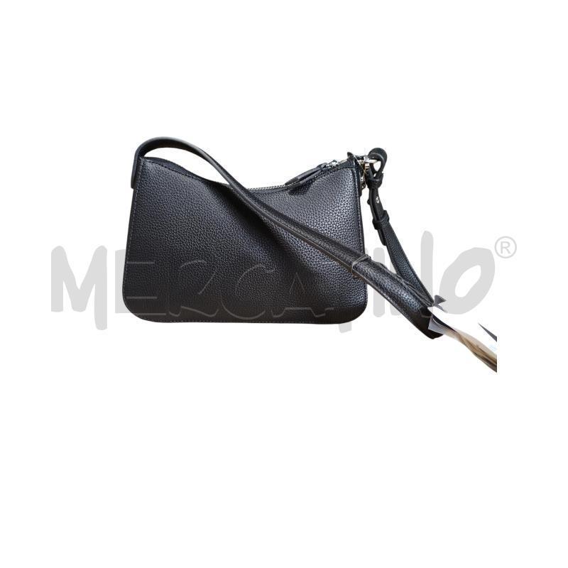 BORSA D ARMANI NERA SCRITA A/X DAVANTI TASCA PICCO | Mercatino dell'Usato Cesena 3