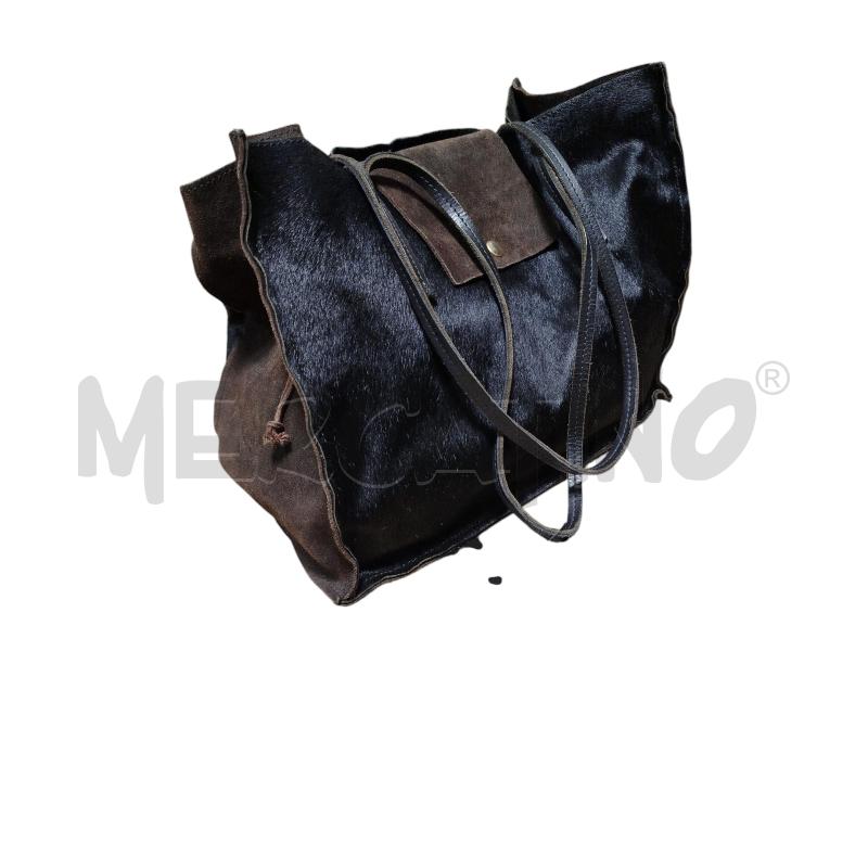 BORSA D CATERINA LUCCHI CAVALLINO NE LATO CAMOSCIO MARR | Mercatino dell'Usato Cesena 1