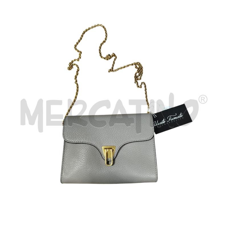 BORSA D COCCINELLE BEAT SOFT MINI GRI PELLE | Mercatino dell'Usato Cesena 1