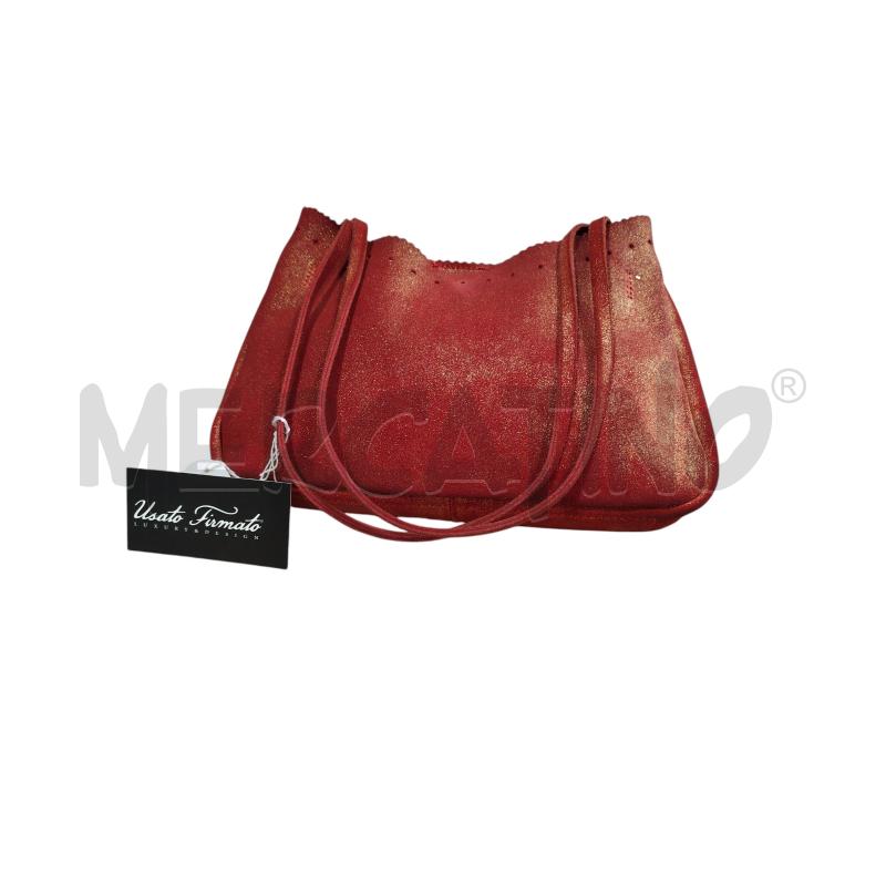 BORSA D COCCINELLE ROSSO ORO | Mercatino dell'Usato Cesena 2