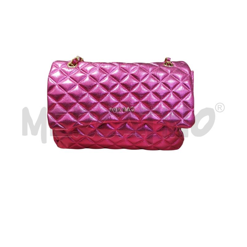 BORSA D MIA BAG FUCSIA METALLIZZATO | Mercatino dell'Usato Cesena 1