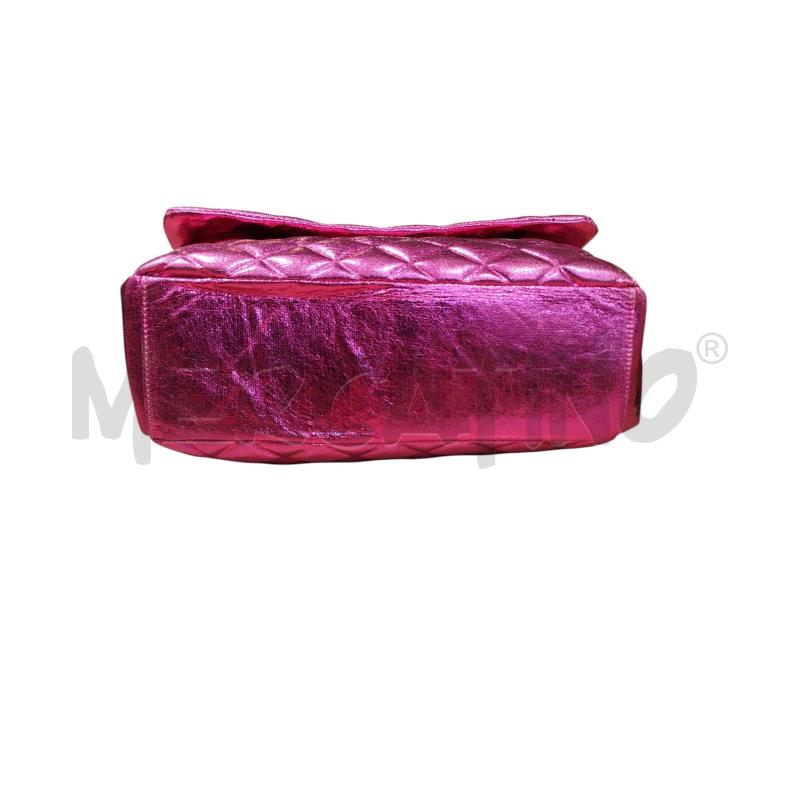 BORSA D MIA BAG FUCSIA METALLIZZATO | Mercatino dell'Usato Cesena 3