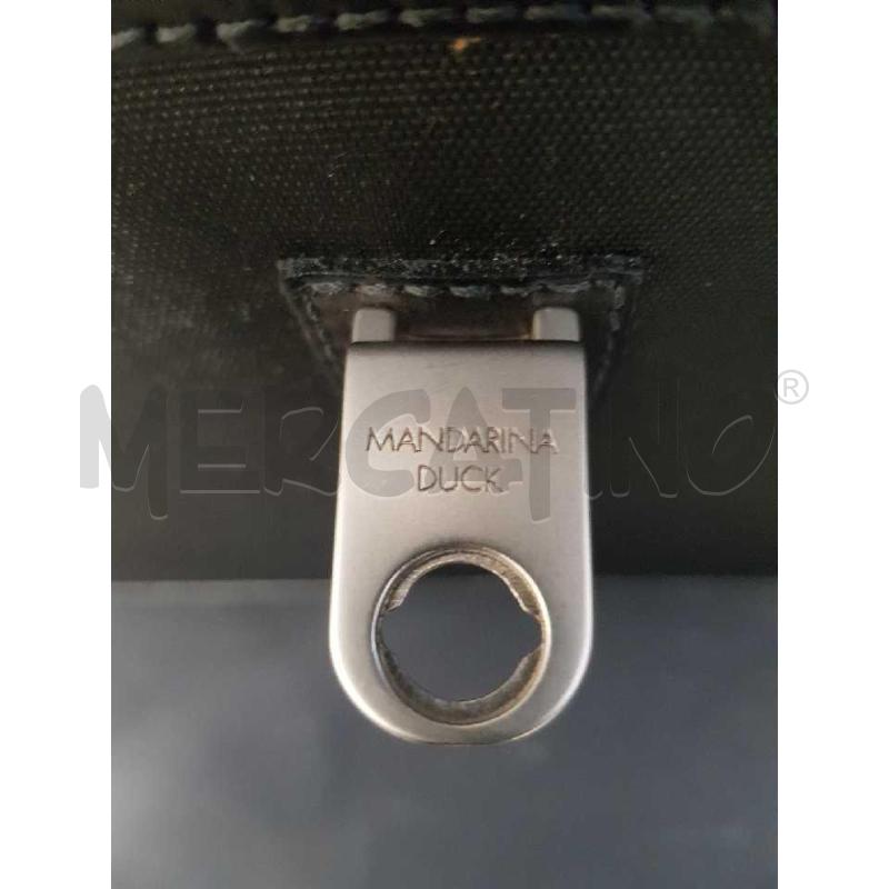 BORSA SPORT MANDARINA DUCK TESSUTO NERO | Mercatino dell'Usato Cesena 4