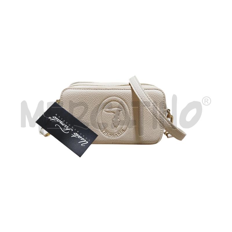 BORSETTA D TRACOLLA BEIGE TRUSSARDI  | Mercatino dell'Usato Cesena 1