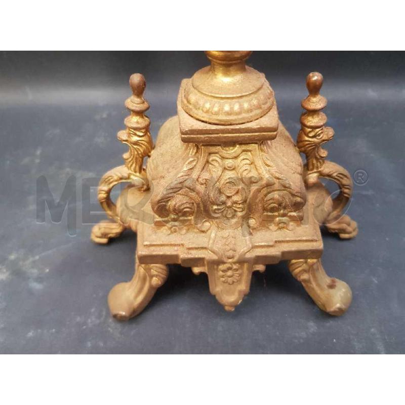 CANDELABRO OTTONE STILE BAROCCO | Mercatino dell'Usato Cesena 4