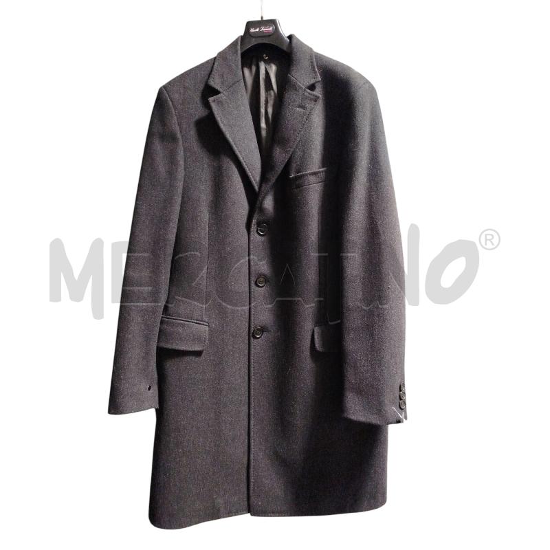 CAPPOTTO UOMO VALENTINO CSAHMERE GRIGIO  | Mercatino dell'Usato Cesena 1