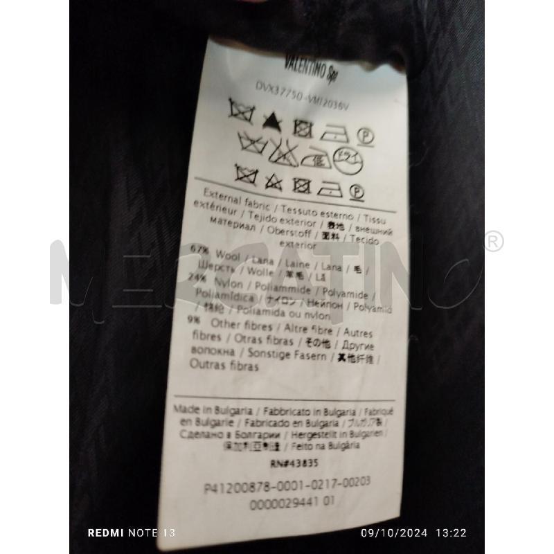 CAPPOTTO U VALENTINO GAR GRI ANTRACITE  | Mercatino dell'Usato Cesena 4