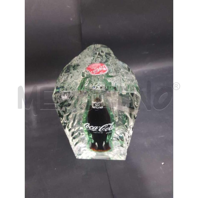 COCA COLA SCUTURA AFFONDATA IN POLICARBONATO | Mercatino dell'Usato Cesena 5