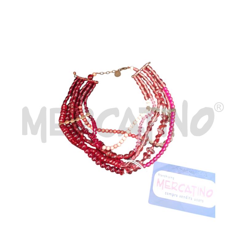COLLANA RADA FUXIA TINTE | Mercatino dell'Usato Cesena 1