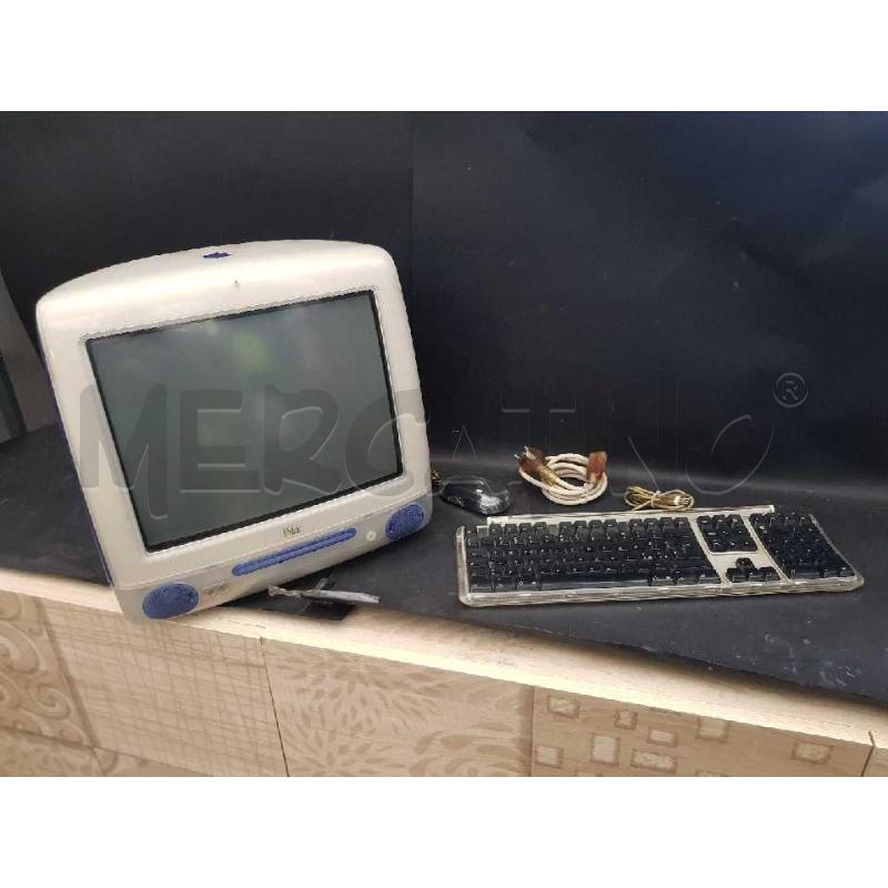 COMPUTER IMAC CUBO BLU 1991 + TASTIERA+ MAOUSE NN FUNZ | Mercatino dell'Usato Cesena 2
