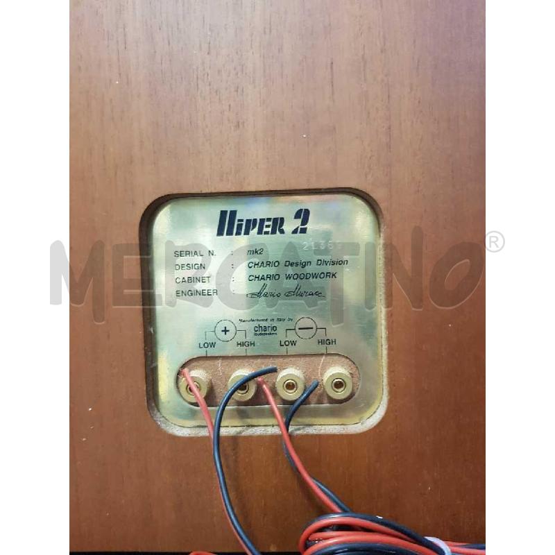 COPPIA CASSE CHARIO HIPER 2 | Mercatino dell'Usato Cesena 4