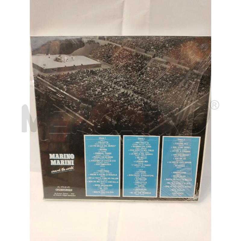 DISCO BOX 3 LP MARINO MARINI-AROUND THE WORLD-SIGILLATO | Mercatino dell'Usato Cesena 2