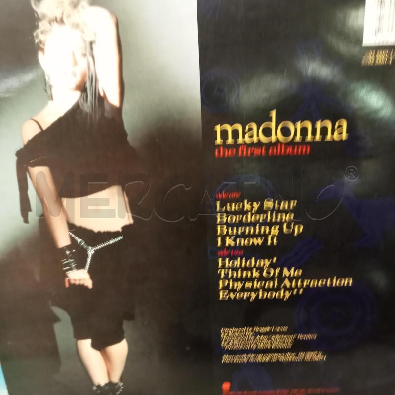 DISCO LP MADONNA-THE FIRST ALBUM-OTTCONDZ | Mercatino dell'Usato Cesena 2