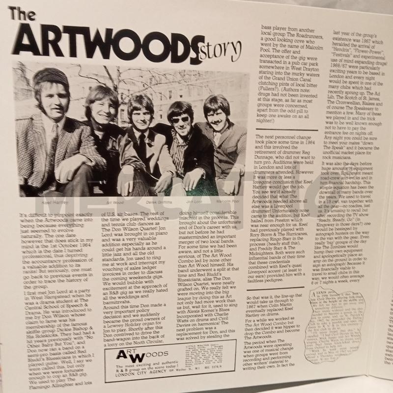 The Artwoods – 100 Oxford Street LP - 洋楽