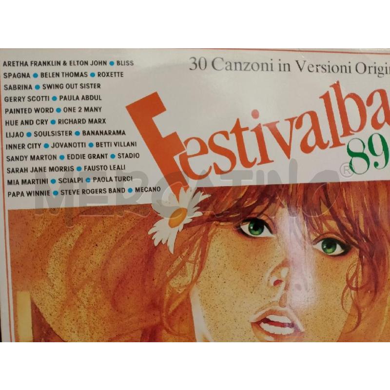 DISCO LP X 2 FESTIVALBAR 1989 | Mercatino dell'Usato Cesena 1