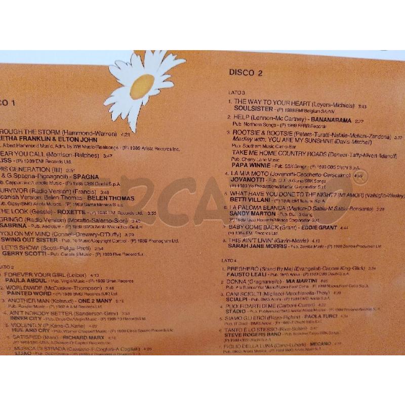 DISCO LP X 2 FESTIVALBAR 1989 | Mercatino dell'Usato Cesena 2