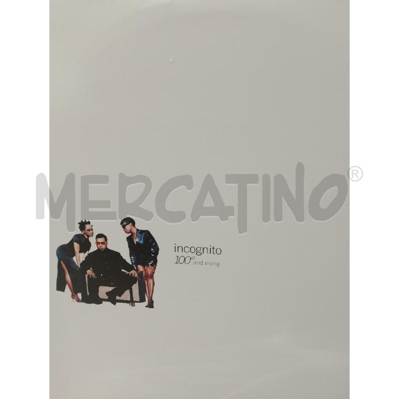DISCO LP X 2 INCOGNITO100 AND RISING OTTIMCONDIZIONI | Mercatino dell'Usato Cesena 1
