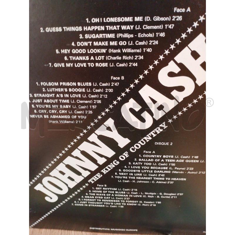 DISCO LP X 2 JOHNNY CASH-THE KING OF COUNTRY-OTTCONDZ | Mercatino dell'Usato Cesena 3