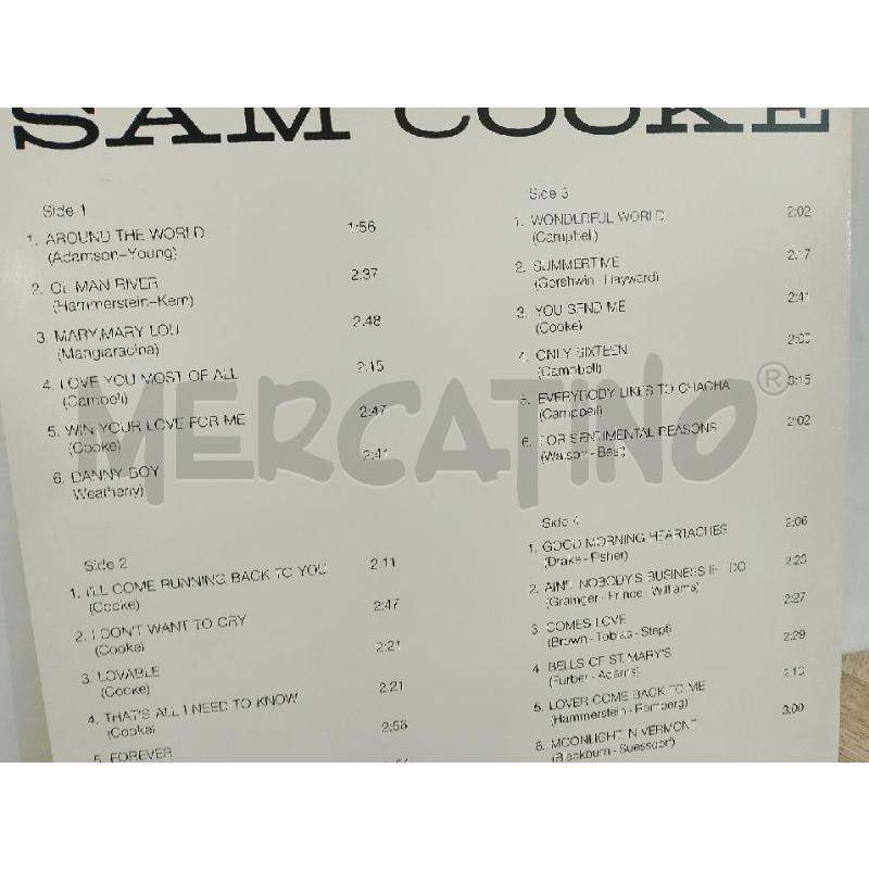 DISCO LP X 2 SAM COOKE-WONDERFUL WORLD- OTT CONDZ | Mercatino dell'Usato Cesena 2