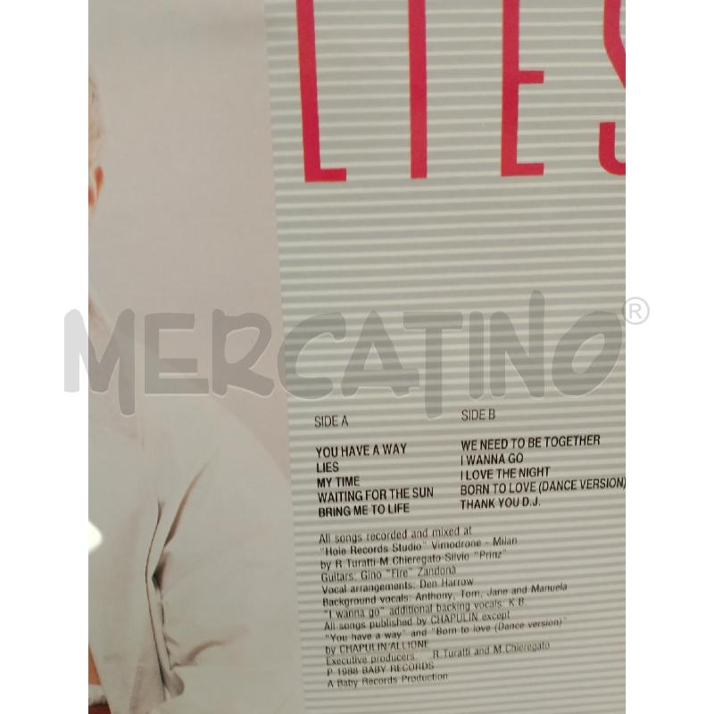 DISC LP DAN HARROW -LIES-BUONCONDZ | Mercatino dell'Usato Cesena 2