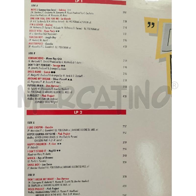 DISC LP X 2 RACCOLTA-LA DOLCE VITA -BUONCONDZION | Mercatino dell'Usato Cesena 2