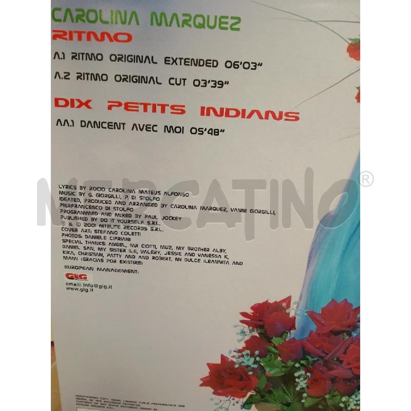 DISC MIX CAROLINA MARQUEZ-RITMO-OTTCONDZ | Mercatino dell'Usato Cesena 2