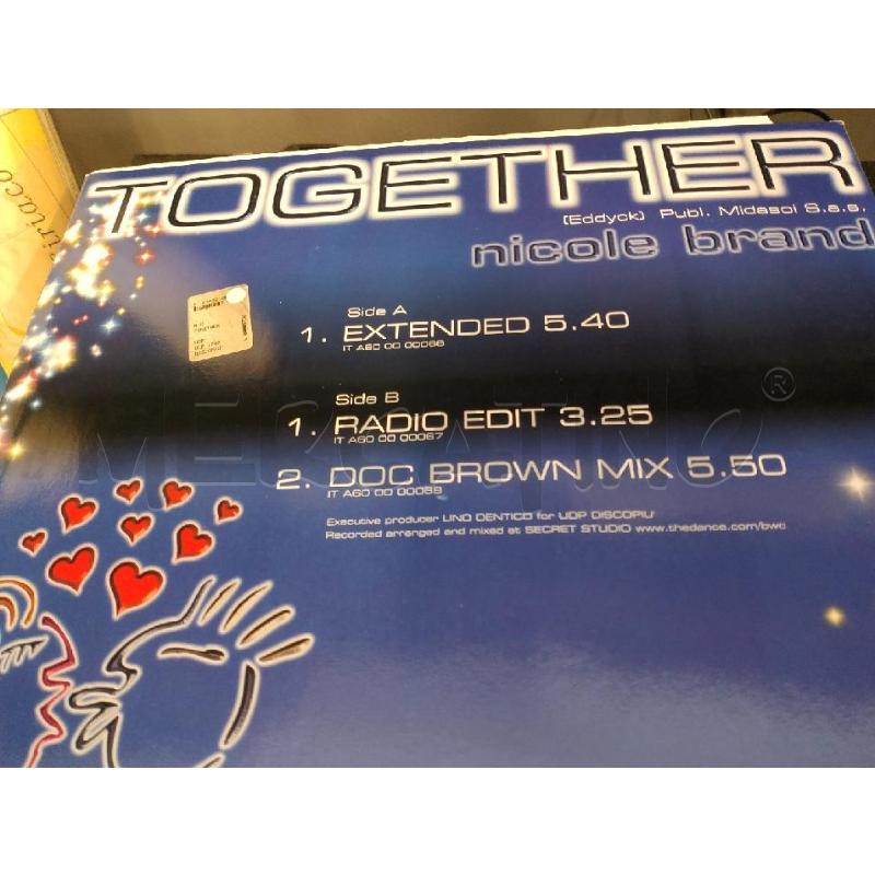 DISC MIX NICOLEBRAND-TOGETHER-OTTCONDZ | Mercatino dell'Usato Cesena 2