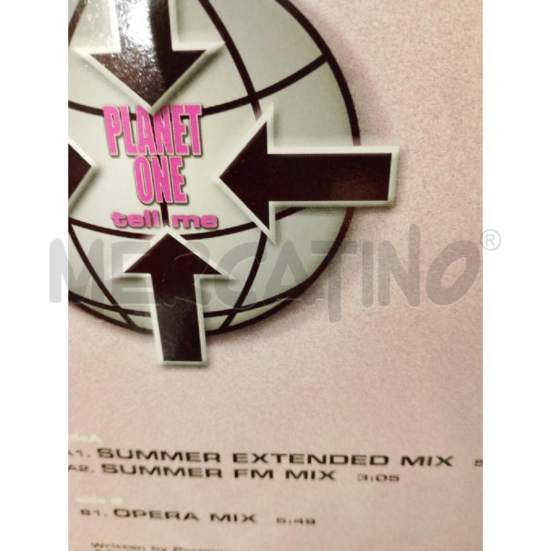 DISC MIX PLANET ONE-TELL ME-OTTCONDZION | Mercatino dell'Usato Cesena 2
