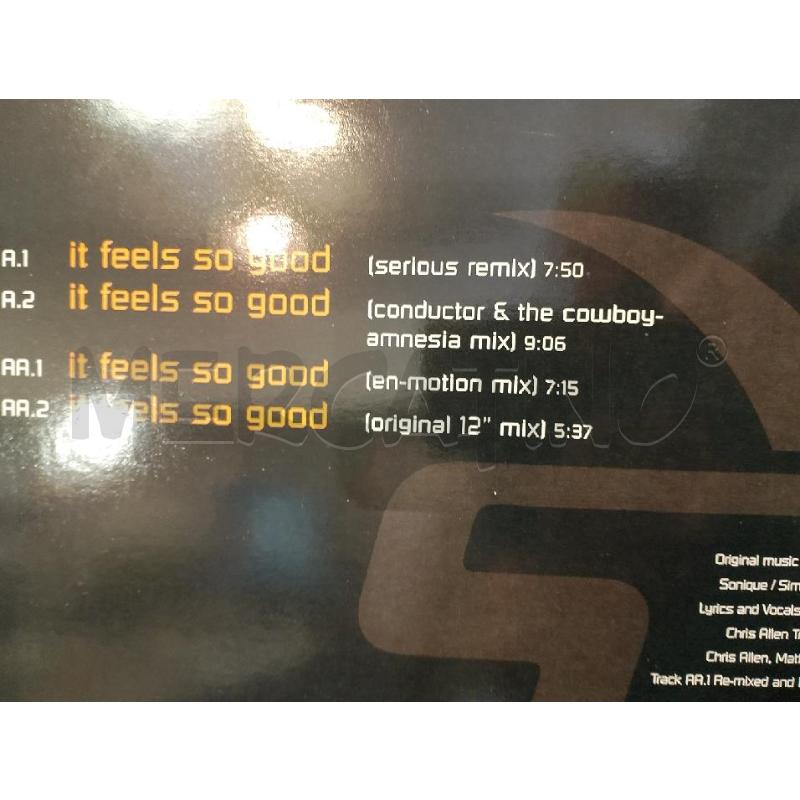 DISC MIX SONIQUE-IT FEELS SO GOOD-OTTCONDZ | Mercatino dell'Usato Cesena 2