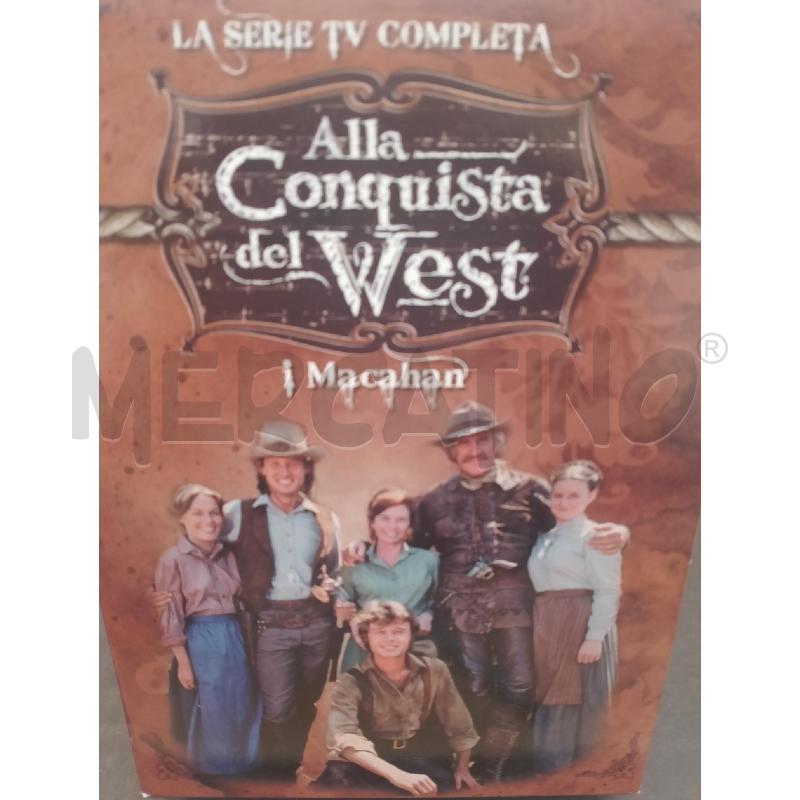 DVD SERIE COMPLETA ALLA CONQUISTA DEL WEST COME NUONO | Mercatino dell'Usato Cesena 1