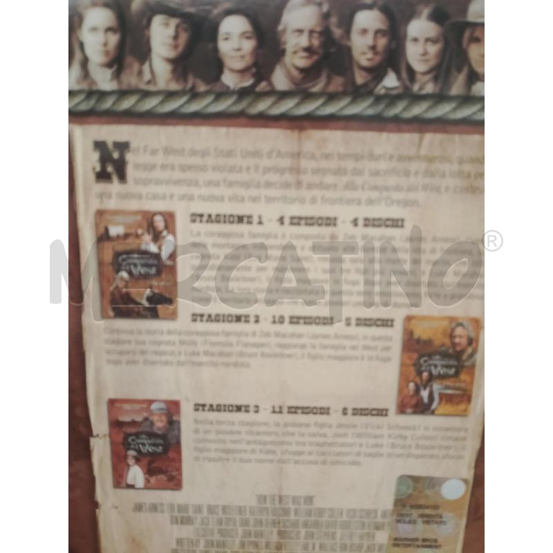 DVD SERIE COMPLETA ALLA CONQUISTA DEL WEST COME NUONO | Mercatino dell'Usato Cesena 2