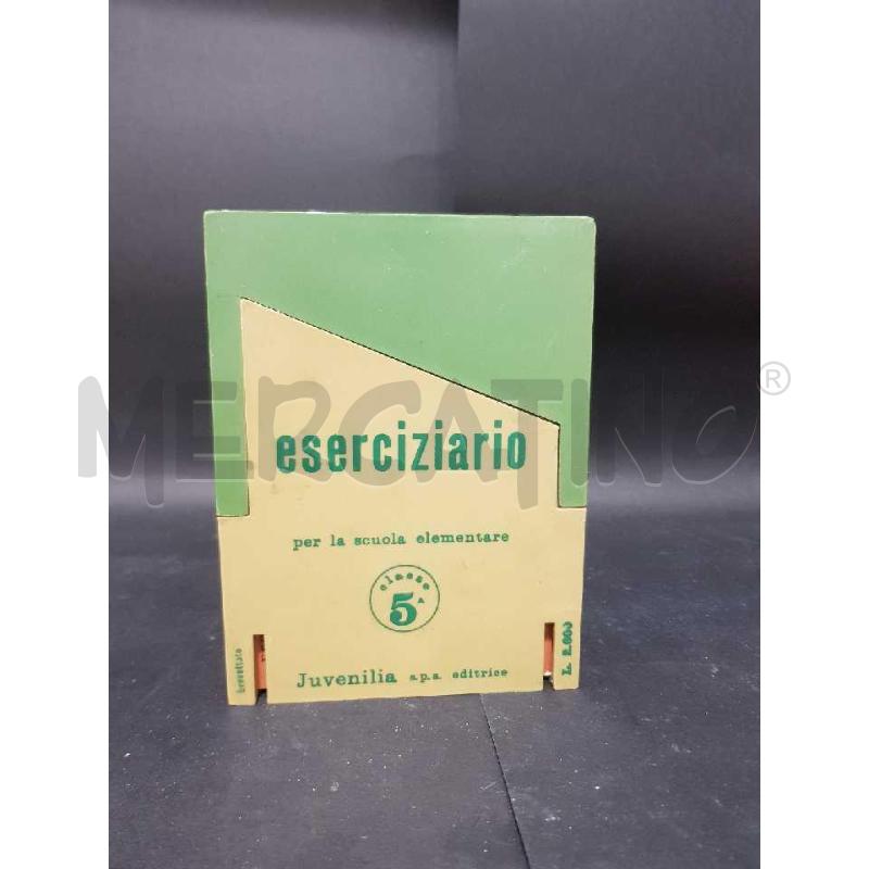 ESERCIZIARIO JUVENIALIA QUINTA ELEMENTARE BOX VERDE 1968 | Mercatino dell'Usato Cesena 4