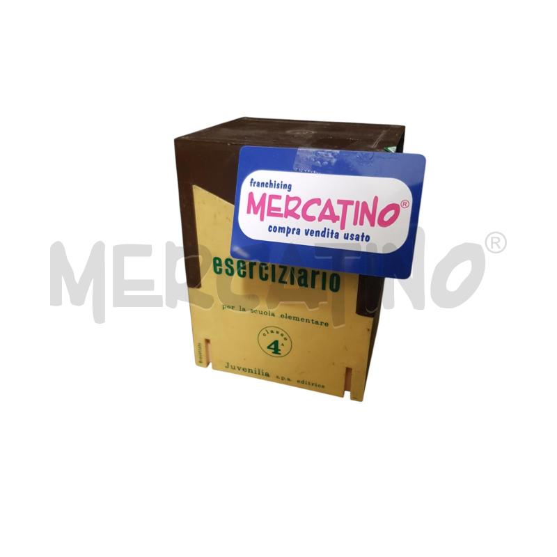 ESERCIZIARIO JUVENILIA QUARTA ELEMENTARE BOX MARRONE 1968 | Mercatino dell'Usato Cesena 1