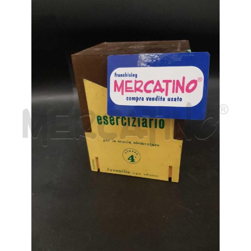 ESERCIZIARIO JUVENILIA QUARTA ELEMENTARE BOX MARRONE 1968 | Mercatino dell'Usato Cesena 2