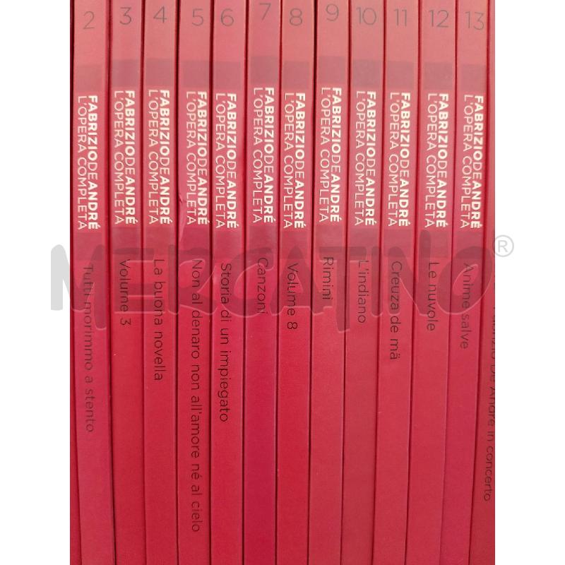 FABRIZIO DEV ANDRE BOX CD+DVD OTTCONDZIONI | Mercatino dell'Usato Cesena 1