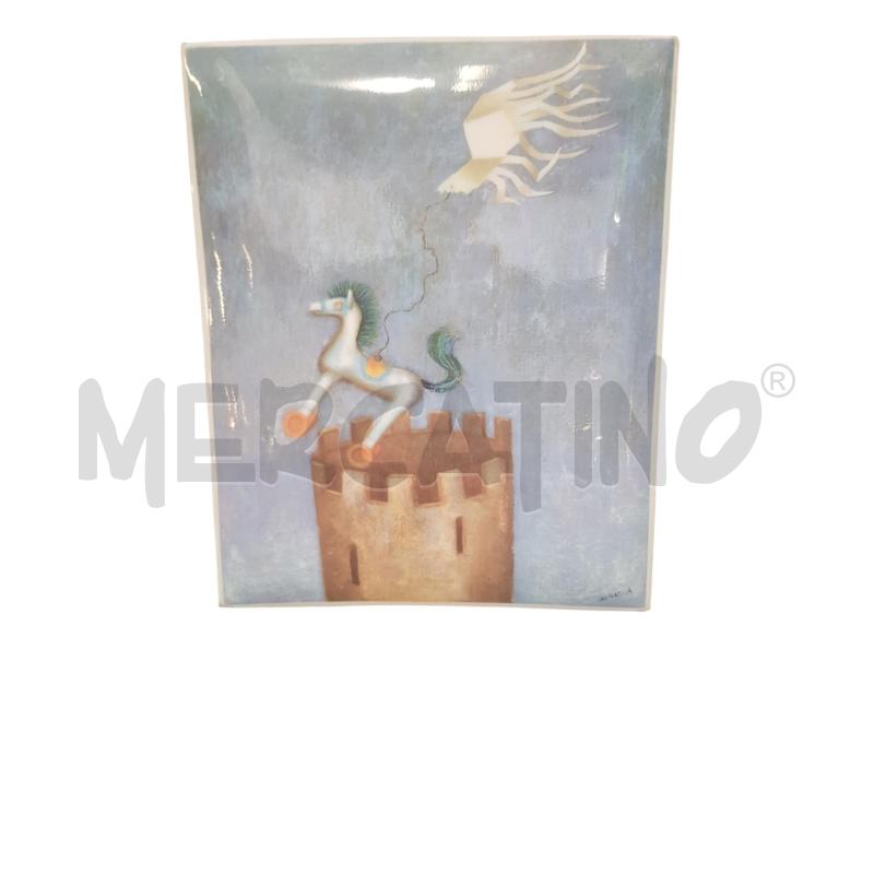 FORMELLA IN CERAMICA ENRICO BENAGLIA  1587 /3000 | Mercatino dell'Usato Cesena 1