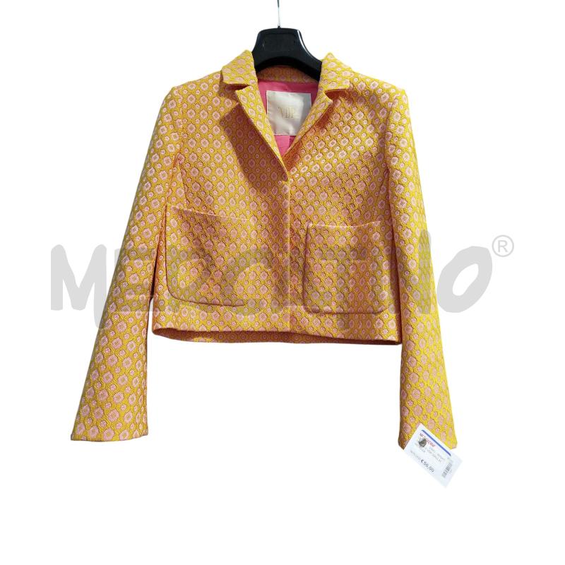 GIACCA D VDP GIALL FIORI ROSA | Mercatino dell'Usato Cesena 1