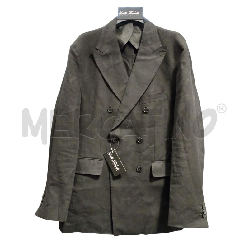 GIACCA UOMO CERVELLI LINO NERA SARTORIALE  | Mercatino dell'Usato Cesena 1