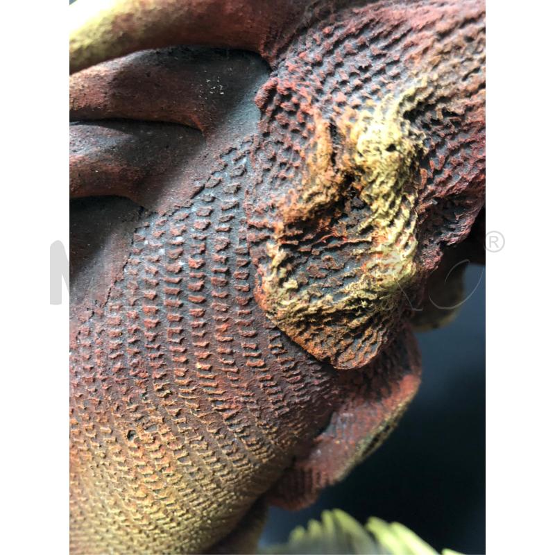IGUANA  RESINA  SU LEGNO  | Mercatino dell'Usato Cesena 5