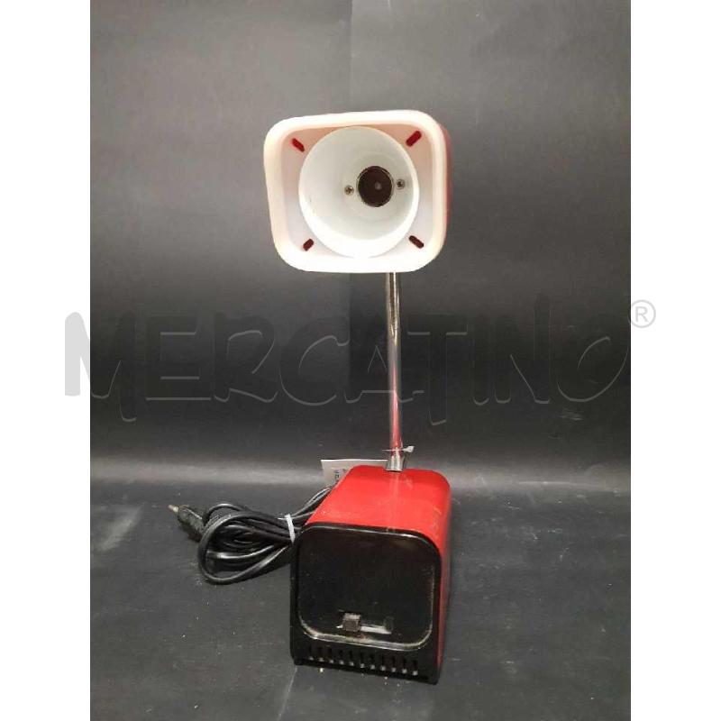 LAMPADA TELESCOPICA VINTAGE ROSSA  | Mercatino dell'Usato Cesena 3