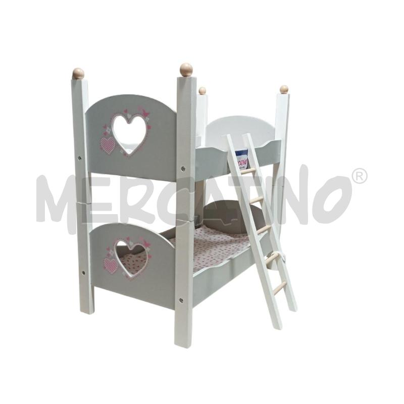 LETTO A CASTELLO BAMBOLE CON SCALETTA | Mercatino dell'Usato Cesena 2