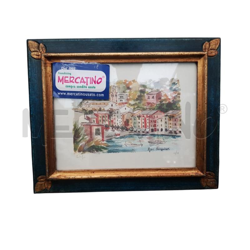 LITOGRAFIA MARA SANGUINETI PORTOFINO 43/48 | Mercatino dell'Usato Cesena 1