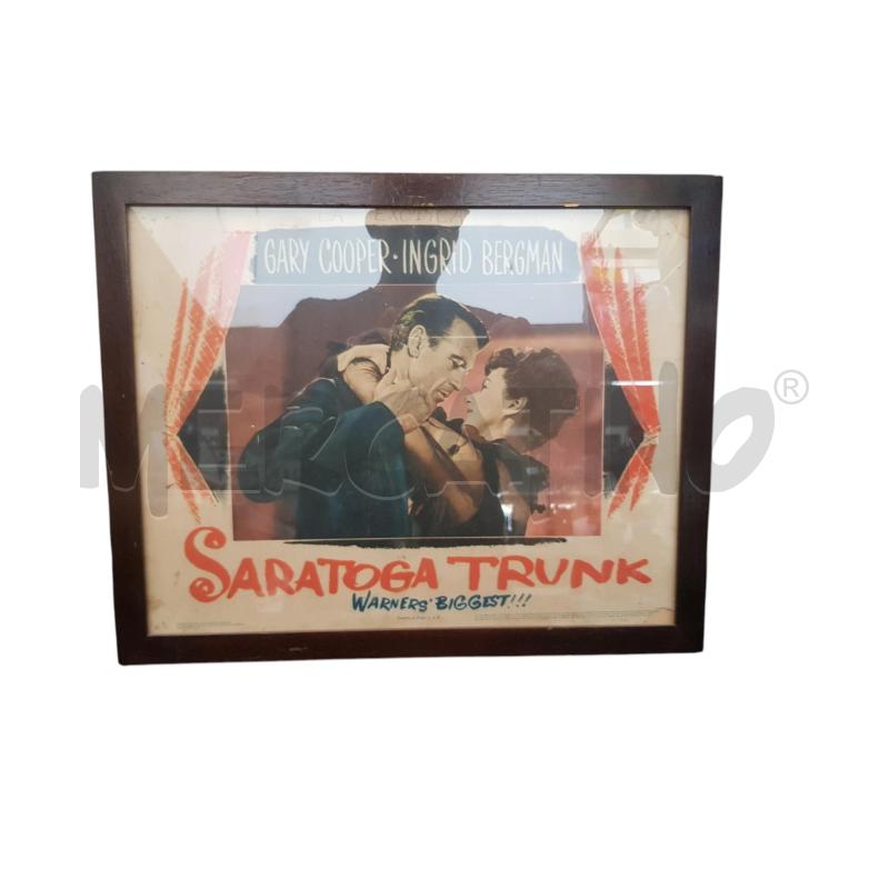 LOCANDINA SARATOGA TRUNK (1945) | Mercatino dell'Usato Cesena 1