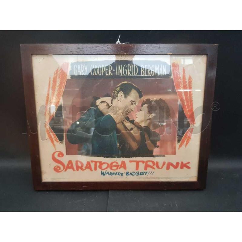 LOCANDINA SARATOGA TRUNK (1945) | Mercatino dell'Usato Cesena 2