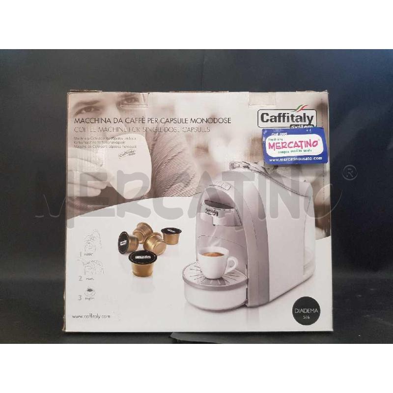 MACCHINA CAFFE' CAPSULE CAFFITALY DIADEMA S16 NUOVA | Mercatino dell'Usato Cesena 3
