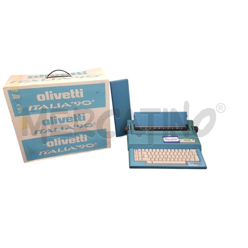 MACCHINA DA SCRIVERE ELETTRICA OLIVETTI ITALIA 90 + SCATOLA ORIGINALE | Mercatino dell'Usato Cesena 1